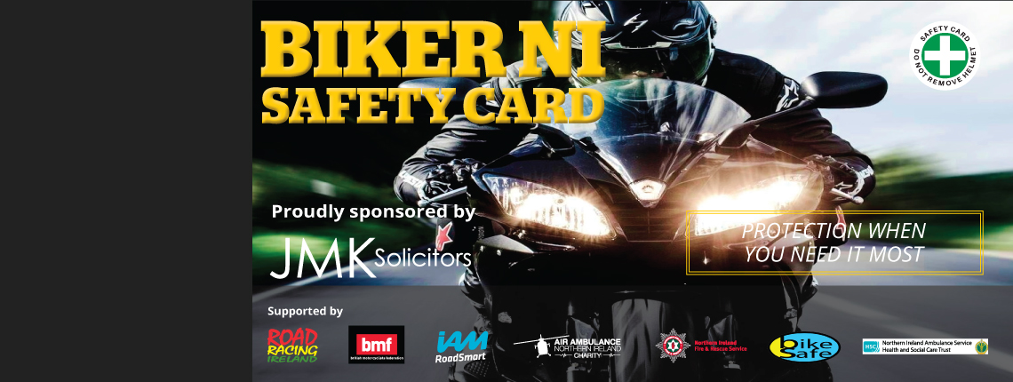 Biker Safety Card NI